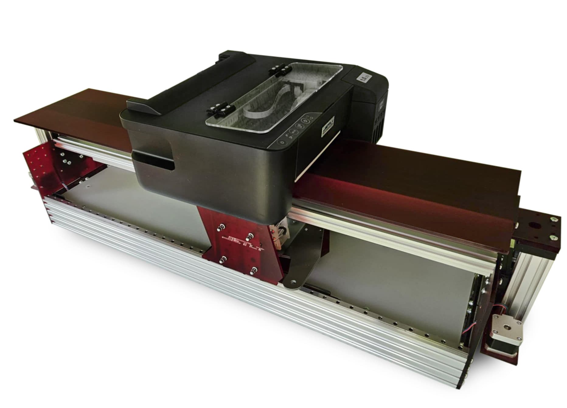 JetLT spaudos pavyzdys ant maisto