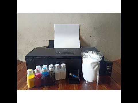 Demonstracja druku DTF