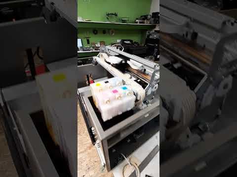 Drukarka spożywcza — pierwsze testy